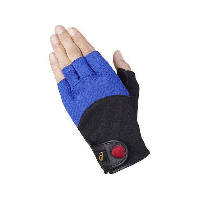 ASICS 3283A229 MAGNET FINGER GLOVE（ブルー） サイズ：S 3283A229 アシックス スポーツ キャンプ