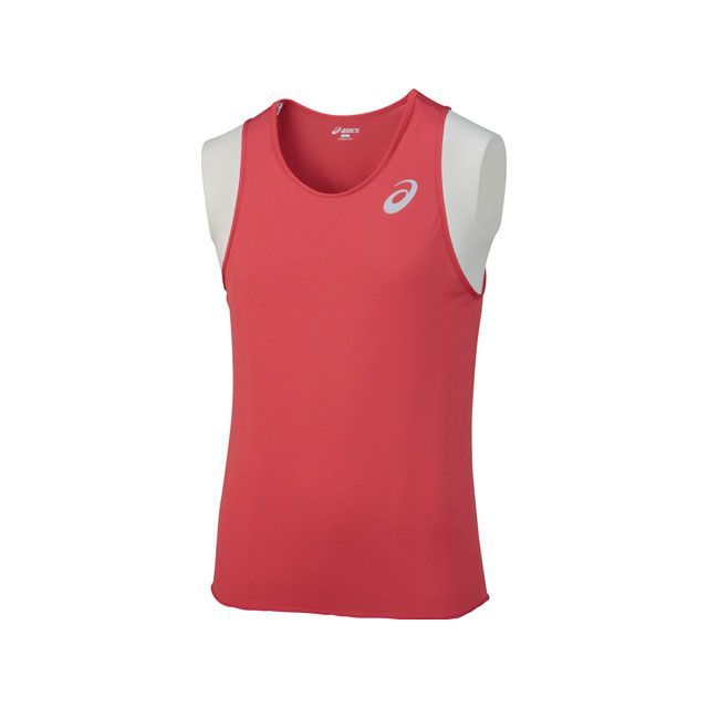 ASICS XT1038 SINGLET（レッド） サイズ：150cm XT1038 アシックス スポーツ キャンプ