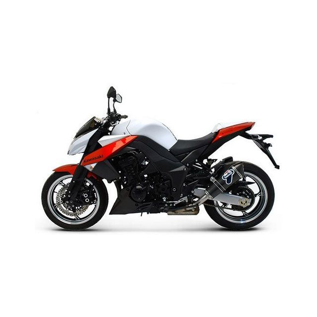 テルミニョーニ 2 サイレンサー STR コニカル スリップオン コニカル ステンレス スリーブ： カーボン Z1000 ter_K066080CC