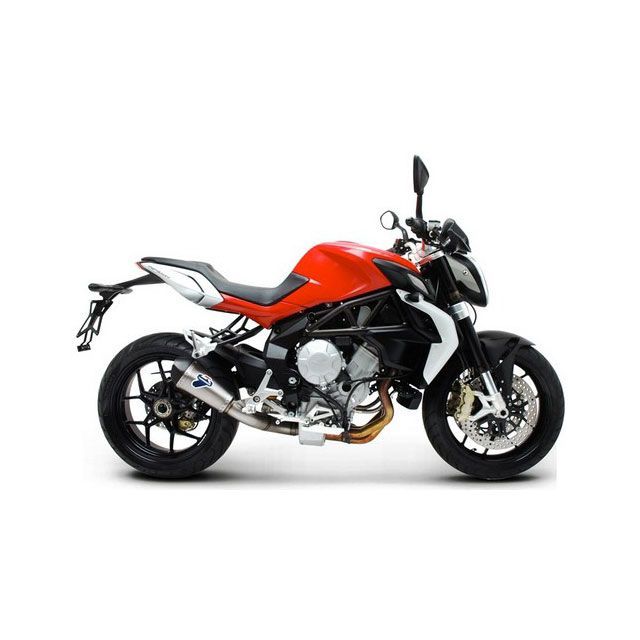 TERMIGNONI スリップオン ステンレスEU規格 MV AGUSTA BRUTALE B3 675-800 RIVALE（2012-2019） ter_MV09080TV テルミニョーニ マフラー本体 バイク ブルターレ675 ブルターレ800