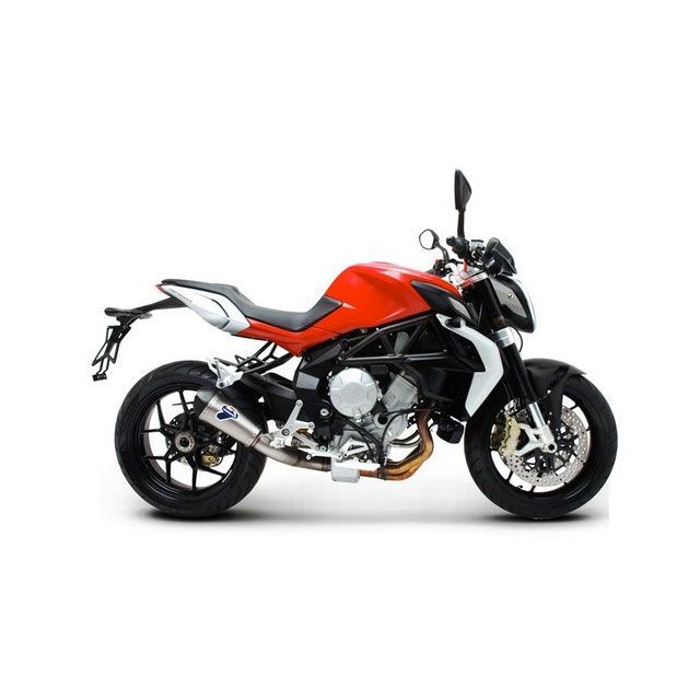 TERMIGNONI スリップオン チタン MV AGUSTA BRUTALE B3 675-800 RIVALE（2012-2019） ter_MV09094TVT テルミニョーニ マフラー本体 バイク ブルターレ675 ブルターレ800