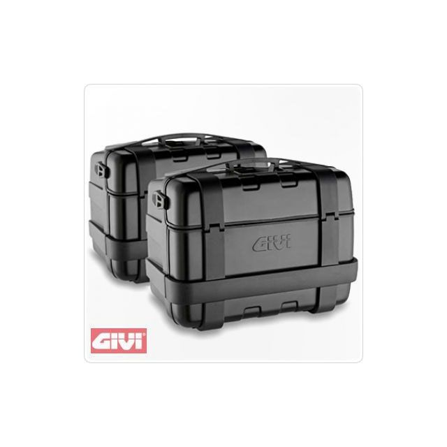 GIVI トップ＆サイドケース モノキー TREKKER 46L ブラック -単体2個- givi_TRK46BPACK2 ジビ その他 バイク