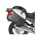 正規品／GIVI TDM 900（02-08） チューブ状サイドケース ホルダー（ブラック） givi_PL347 ジビ その他 バイク TDM900