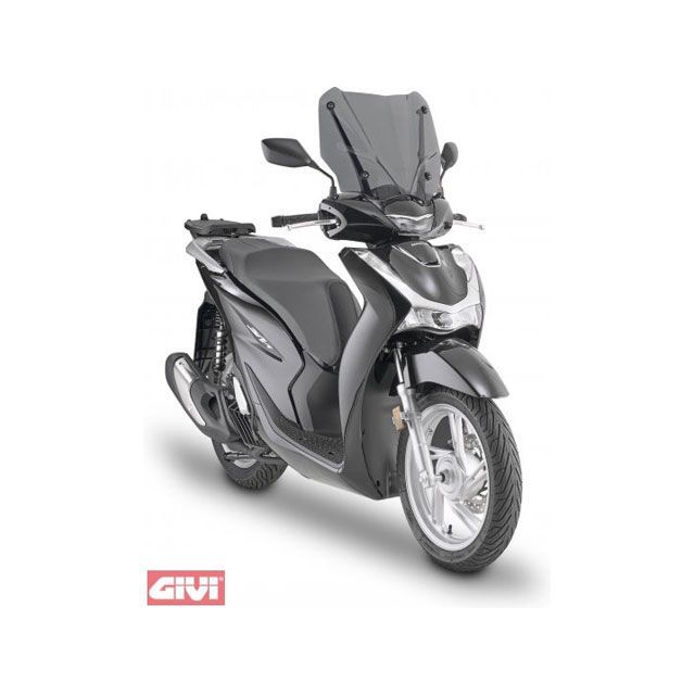 ジビ Tinted windscreen， 330 x 450 mm， ABE i.v. for Honda SH 125-150（20）， SH 350（21）， without ABE givi_D1181SG