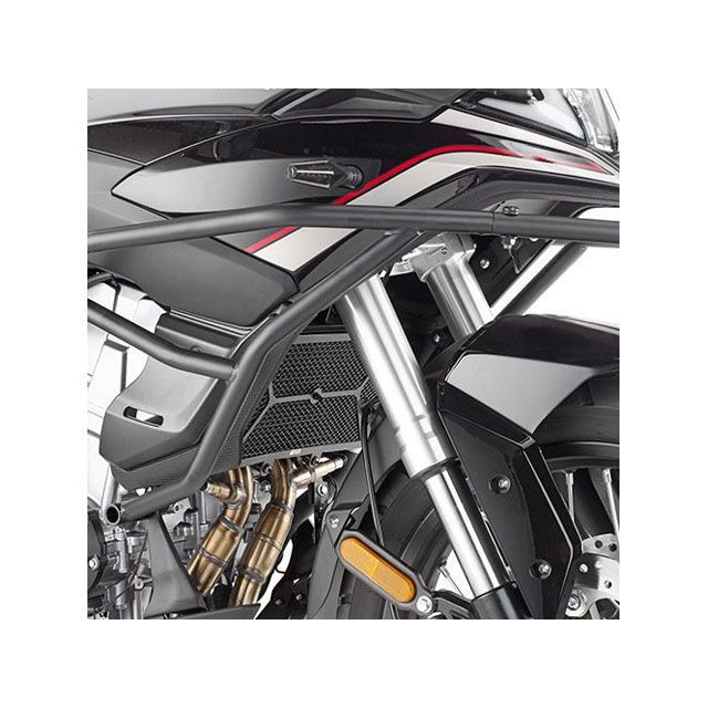  Stainless steel specific radiator guard black painted Valico 500DS givi_PR9251