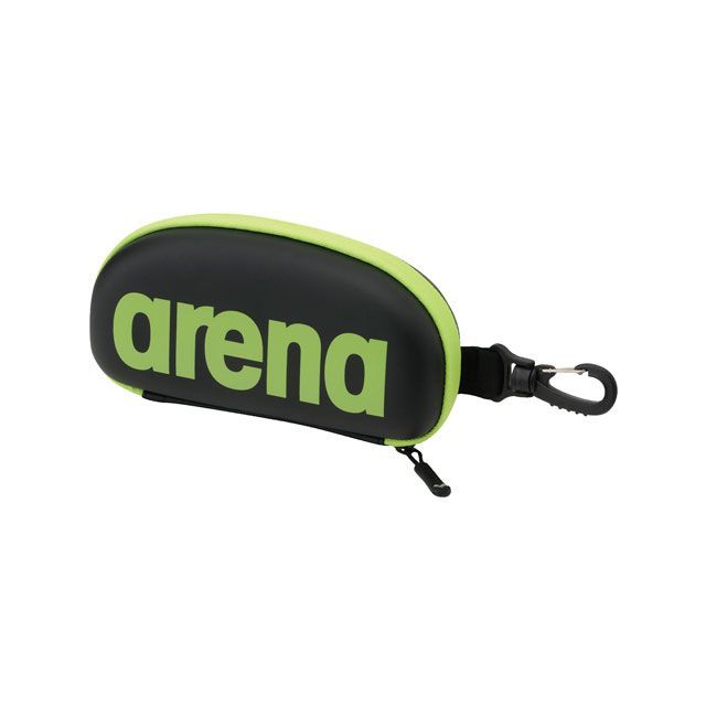 arena ARN-6442 ゴーグルケース（M）/（ブラック×イエロー） サイズ：F ARN-6442 arena スポーツ キャンプ
