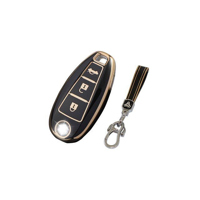 マッドマックス スズキ専用 ゴールデンライン TYPE A TPUスマートキーケース（ブラック） MM50-A11-2SU02