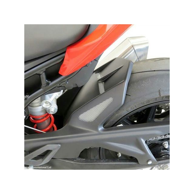 パワーブロンズ リアインナーフェンダー BMW S1000RR（19-）、S1000R（21-） S1000R S1000RR カラー カーボンプリント/ゴールドメッシュ 201-B104-580