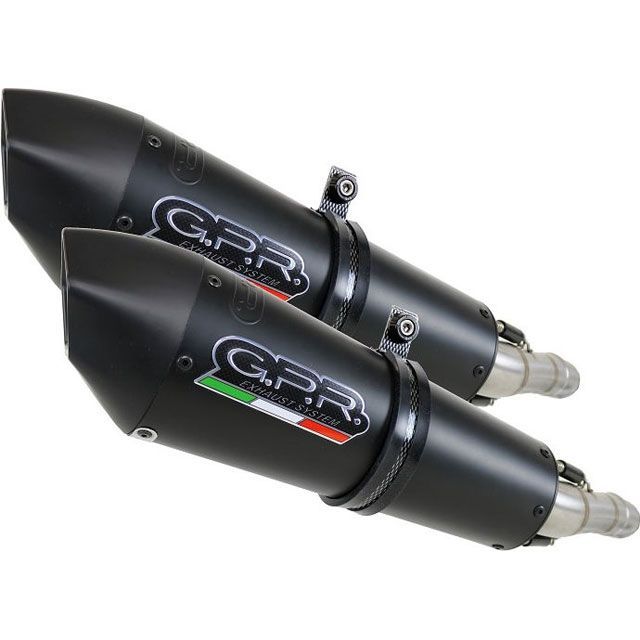 ジーピーアール Original For Kawasaki Z 1000 Sx 2017/19 E4 Pair Homologated スリッポンエキゾースト Gpe Ann.Black Titanium ｜ K.158.E4.GPAN.BLT Z 1…