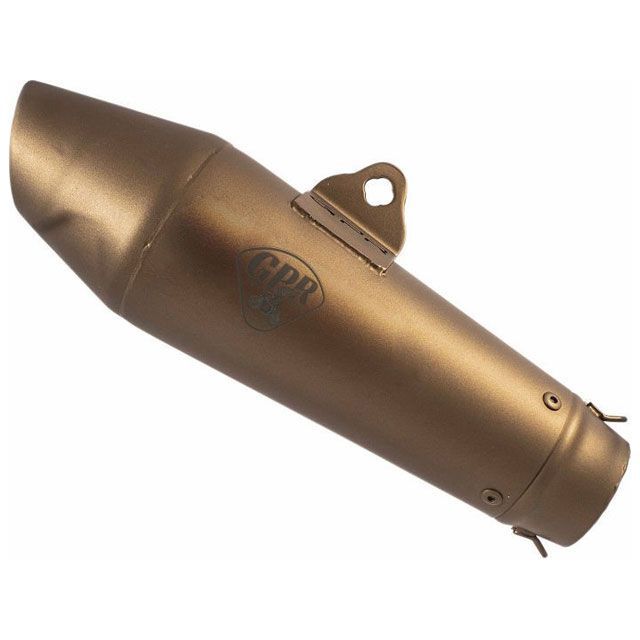 ジーピーアール Exhaust System Bmw K 1100 Rs 1989/1999 Universal Homologated silencer without link pipeVintavoge Bronze Cafe Racer ｜ C…