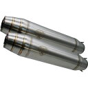 ジーピーアール Exhaust System Honda XL 125 G / V1980/1985 Double universal Homologated silencer without link pipesDeeptone Inox Cafe …(2)