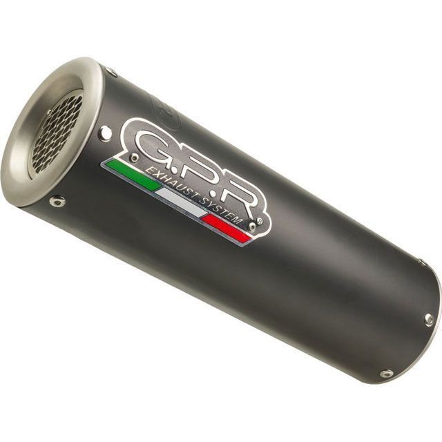 ジーピーアール Exhaust System Ktm Adventure 890 - 890 R Rally 2021/2022 e5 Homologated slip-on exhaust M3 Black Titanium ｜ E4.KT.100.…