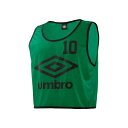 正規品／umbro UBS7557Z ストロングビブス10P（ケリー） サイズ：KZ-F UBS7557Z アンブロ スポーツ キャンプ