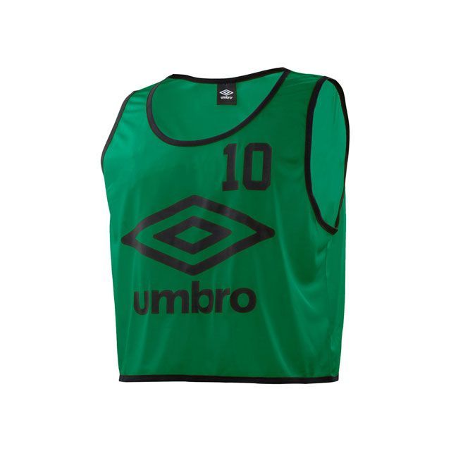 正規品／umbro UBS7557Z ストロングビブス10P（ケリー） サイズ：AD-F UBS7557Z アンブロ スポーツ キャンプ