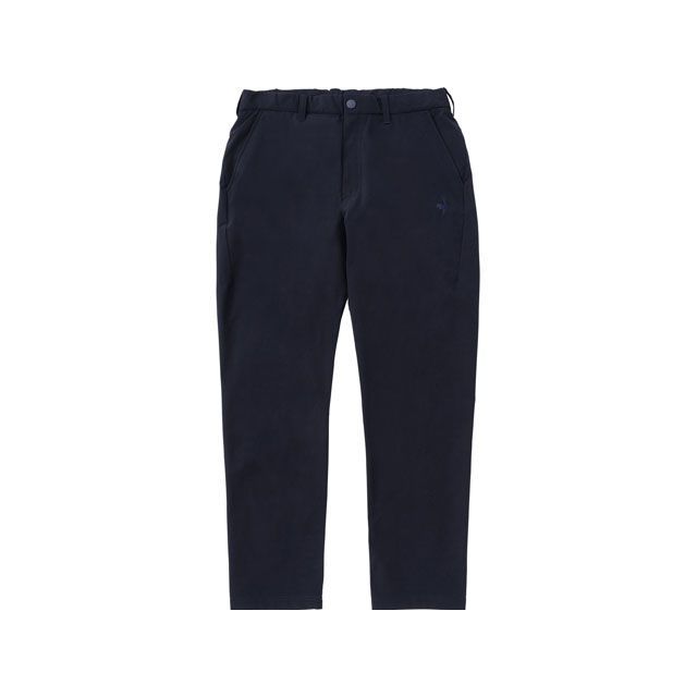 le coq sportif AIR STYLISH PANTS ルフ・フォルム/ソロテックススパン ネイビー サイズ：O QMMVJD31 ルコック アウトドア用ウェア キャンプ