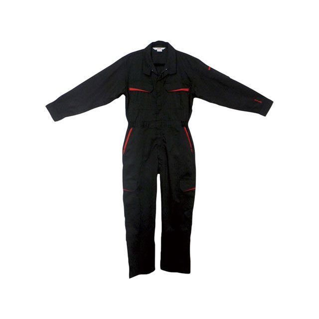 ケイティーシー つなぎ服 ブラック サイズ S YG-257SBK