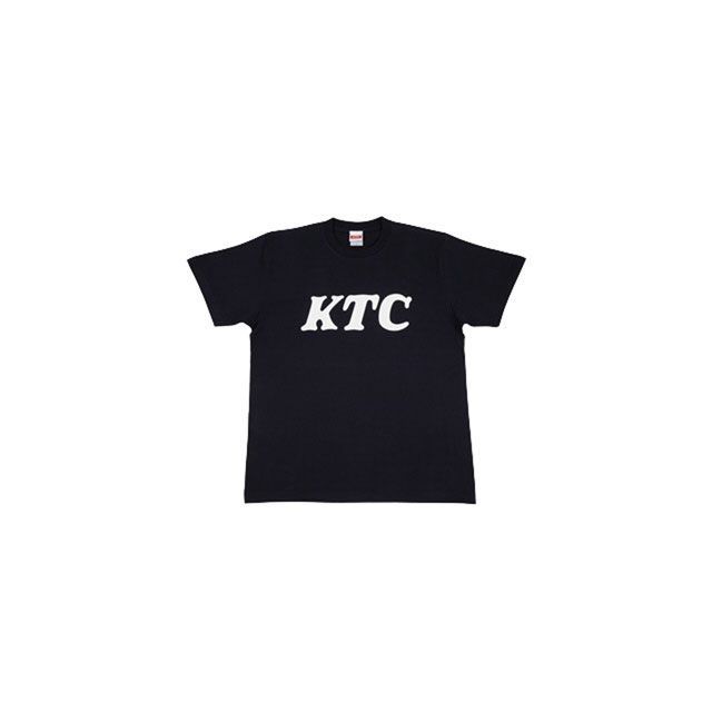 KTC カラーロゴTシャツ ネイビー サイズ：L YG-277LNV ケイティーシー カジュアルウェア バイク