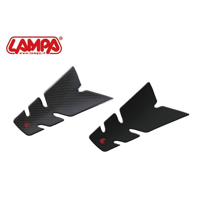 LAMPA Pro-Tank×5 汎用フューエルタンクパット×5（カーボン調） 汎用 90516