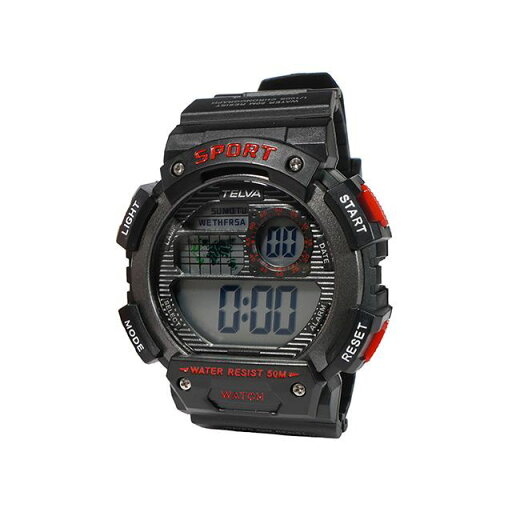 クレファー TE-D282-RD ストップウォッチ付 TE-D282-RD クレファー TE-D282-RD ストップウォッチ付 TE-D282-RD