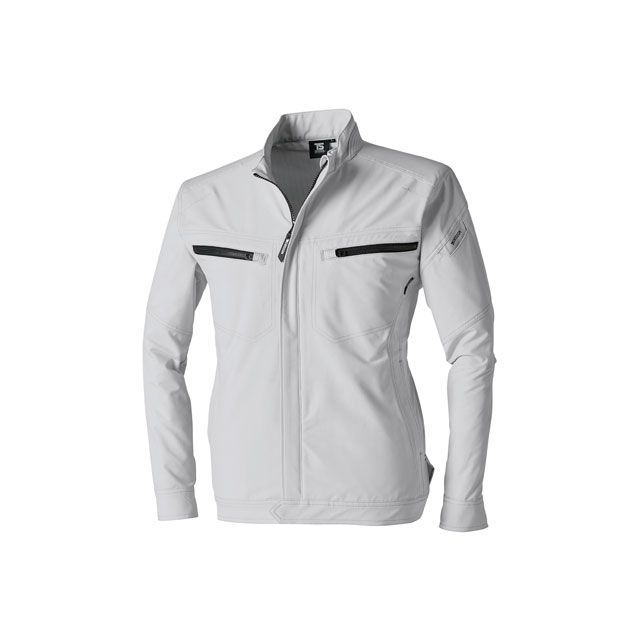 TSデザイン TSエコダブルライトクロスジャケット（シルバーグレー） サイズ 6L 5606