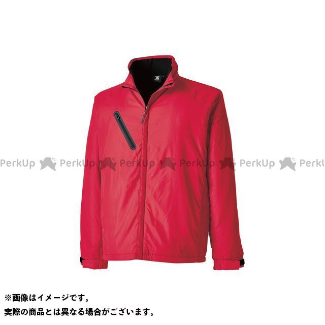 TSデザイン ライトウォームジャケット（レッド） サイズ 3L 43326
