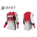 正規品／SHOT RACE GEAR ジャージ ULTIMA（レッド） サイズ：2XL A08-12A1-A04-12 SHOT RACE GEAR モトクロス用品 バイク