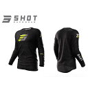 SHOT RACE GEAR ジャージ SPECK(ブラック/ネオンイエロー) サイズ L A08-12B4-D02-10