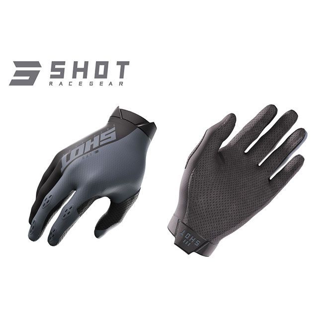 SHOT RACE GEAR グローブ LITE（ブラック） サイズ S A08-13A1-A01-08(2)