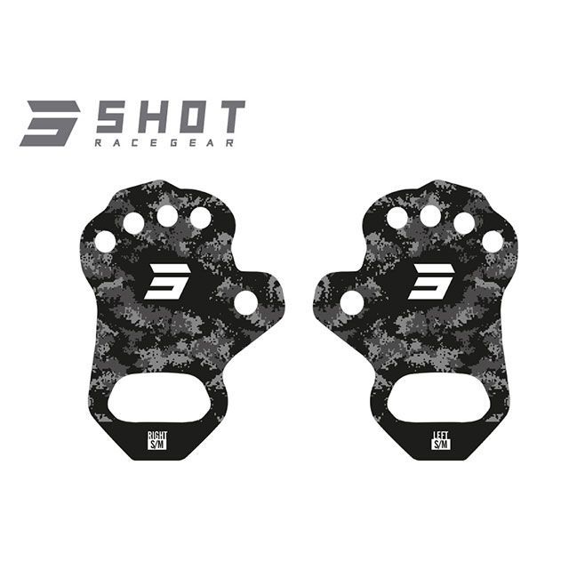 SHOT RACE GEAR パームプロテクター PALMINO 2.0（カモ） サイズ：L/XL A08-13K1-A02-10 SHOT RACE GEAR レーシンググローブ バイク