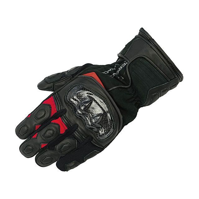 Winter Gloves - ラフ＆ロード 2023-2024秋冬モデル RR8658 プロテクションツアラーウインターグローブ（ブラック×レッド） サイズ XL RR8658BK/RD5