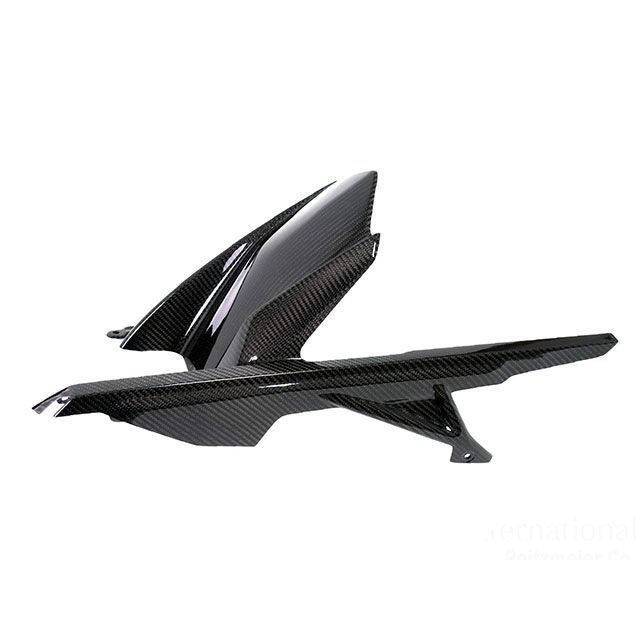 【正規品】ワンダーリッヒ カーボンインナーリアフェンダー チェーンガード付き W35860-011