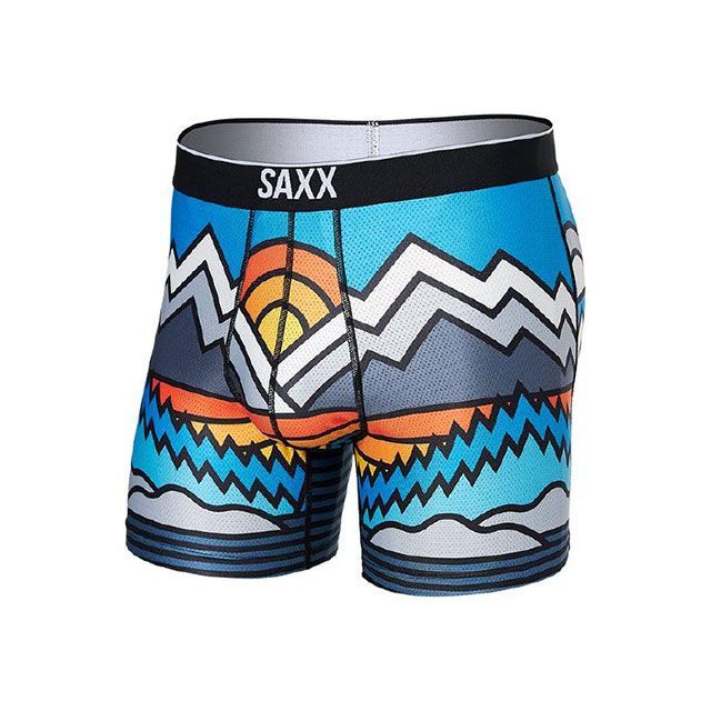 楽天モトメガネ 楽天市場店SAXX VOLT BREATHABLE MESH BOXER BRIEF OGB サイズ：XS SXBB29 サックス カジュアルウェア バイク