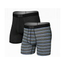 サックス QUEST QUICK DRY MESH BOXER BRIEF FLY 2PACKS SBI サイズ M SXPP2Q