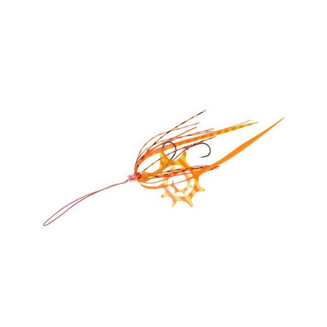 HAYABUSA フリースライド ネクタイフックセット ドラゴン＆ストレート SE184 オレンジシュリンプ SE184-2