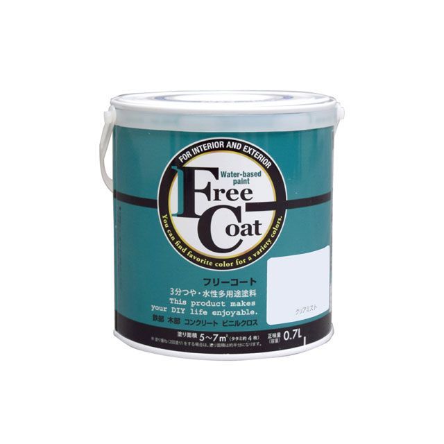 アトムハウスペイント フリーコート0.7Lクリアミスト