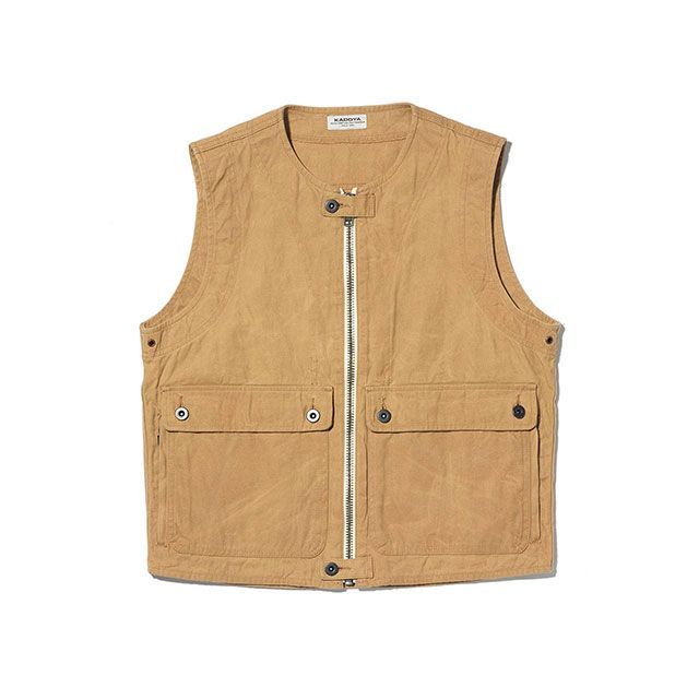 KADOYA ALTER KEIS RIDERS WORK VEST ベージュ サイズ：3L 6264-0 カドヤ ジャケット バイク