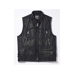 正規品／KADOYA ALTER KEIS RIDERS DOWN VEST（ブラック） サイズ：L 0523-0 カドヤ ジャケット バイク