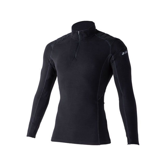 中国産業 DOG 800011-814 長袖ハーフジップ（黒） サイズ M ＃800011-814-M