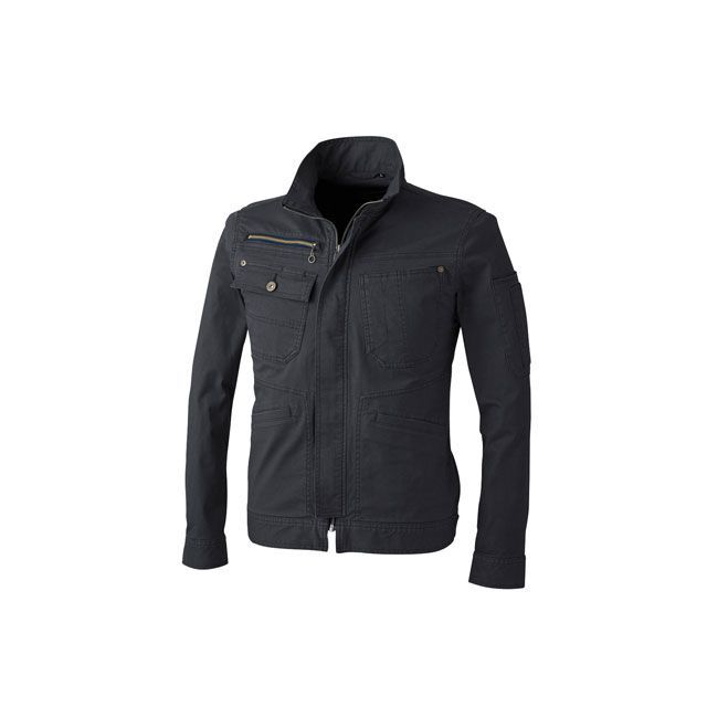 中国産業 DOG 8057-814 長袖ジャケット（Nブラック） サイズ L ＃8057-814-L