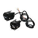 マッドマックス 汎用 フォグランプ 12-24V対応 15W 3000LM 発光色切替 2個セット(ホワイト/イエロー) 汎用 MM30-FO002-01