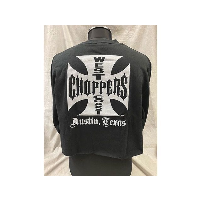ウエストコーストチョッパーズ クロップスウェット（ブラック） サイズ Lサイズ 946745-1