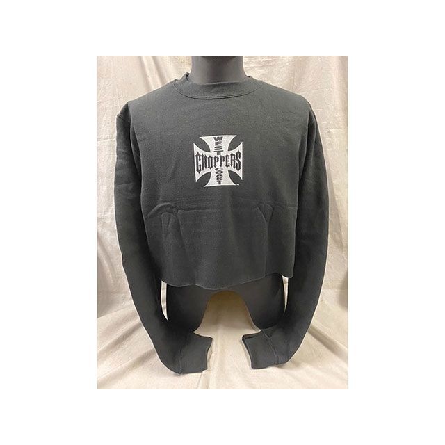 ウエストコーストチョッパーズ クロップスウェット（ブラック） サイズ Lサイズ 946745-1
