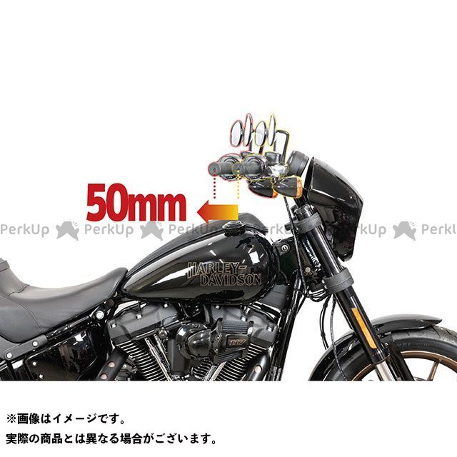 キジマ フィフティーバーハンドル ローライダーS/ST（ブラック） FXLRST FXLRS HD-04674