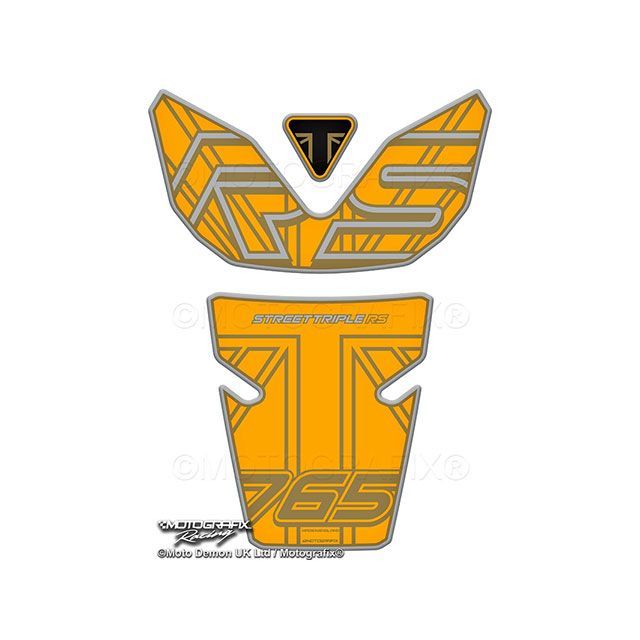 モトグラフィックス タンクパッド Street Triple 765RS MT-TT056YU