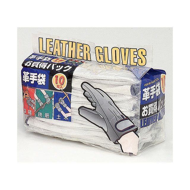 OTAFUKU GLOVE 床革マジック 10双組 ＃432 おたふく手袋 D.I.Y. 日用品