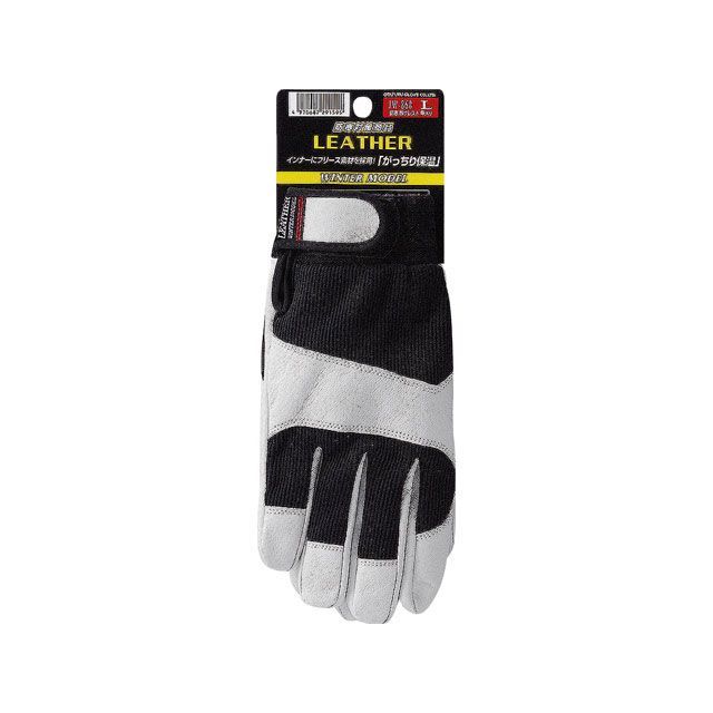 OTAFUKU GLOVE L 防寒豚クレスト甲メリ インナーフリース JW-868 おたふく手袋 D.I.Y. 日用品