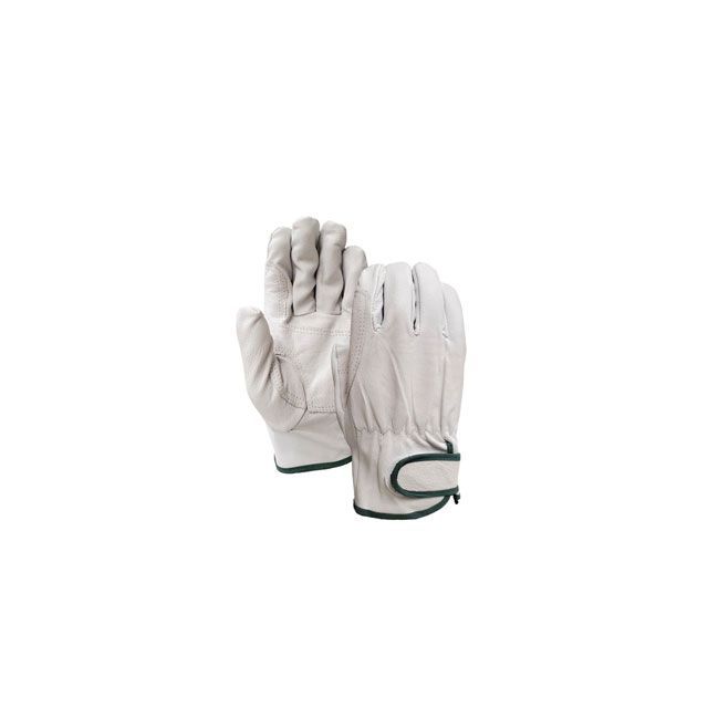 OTAFUKU GLOVE 補強アテ皮付 マジック 3双組 サイズ：M R-243 おたふく手袋 D.I.Y. 日用品