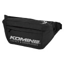 正規品／KOMINE SA-252 ライディングウエストバッグ 10L（KOMINE ブラック） ・09-252 コミネ ツーリング用バッグ バイク