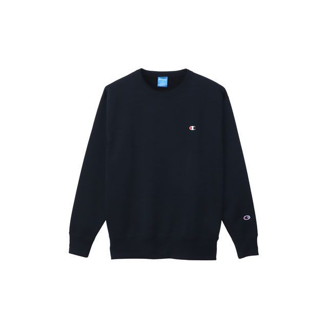 champion C3-YS050 CREW NECK SWEATS（ネイビー） サイズ：M C3-YS050 チャンピオン アウトドア用ウェア キャンプ