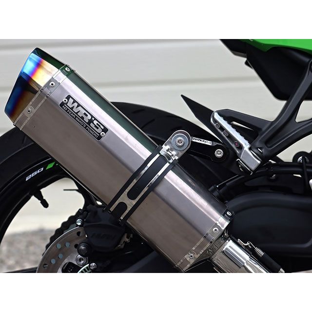 ダブルアールズ JMCA スリップオン SS-OVAL ソリッドチタン ZX-4R SE/ZX-4RR SK4440JM